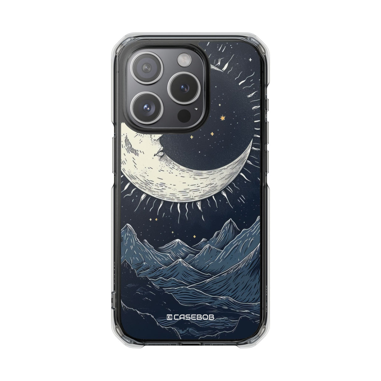 Celestial Dreamscape – Handyhülle für iPhone (Clear Impact – Magnetisch)