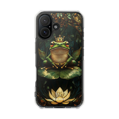 Crowned Frog Rests iPhone Case - Impact