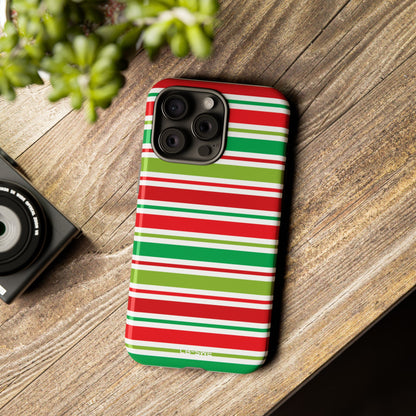 Striped Colors Dance - iPhone Case