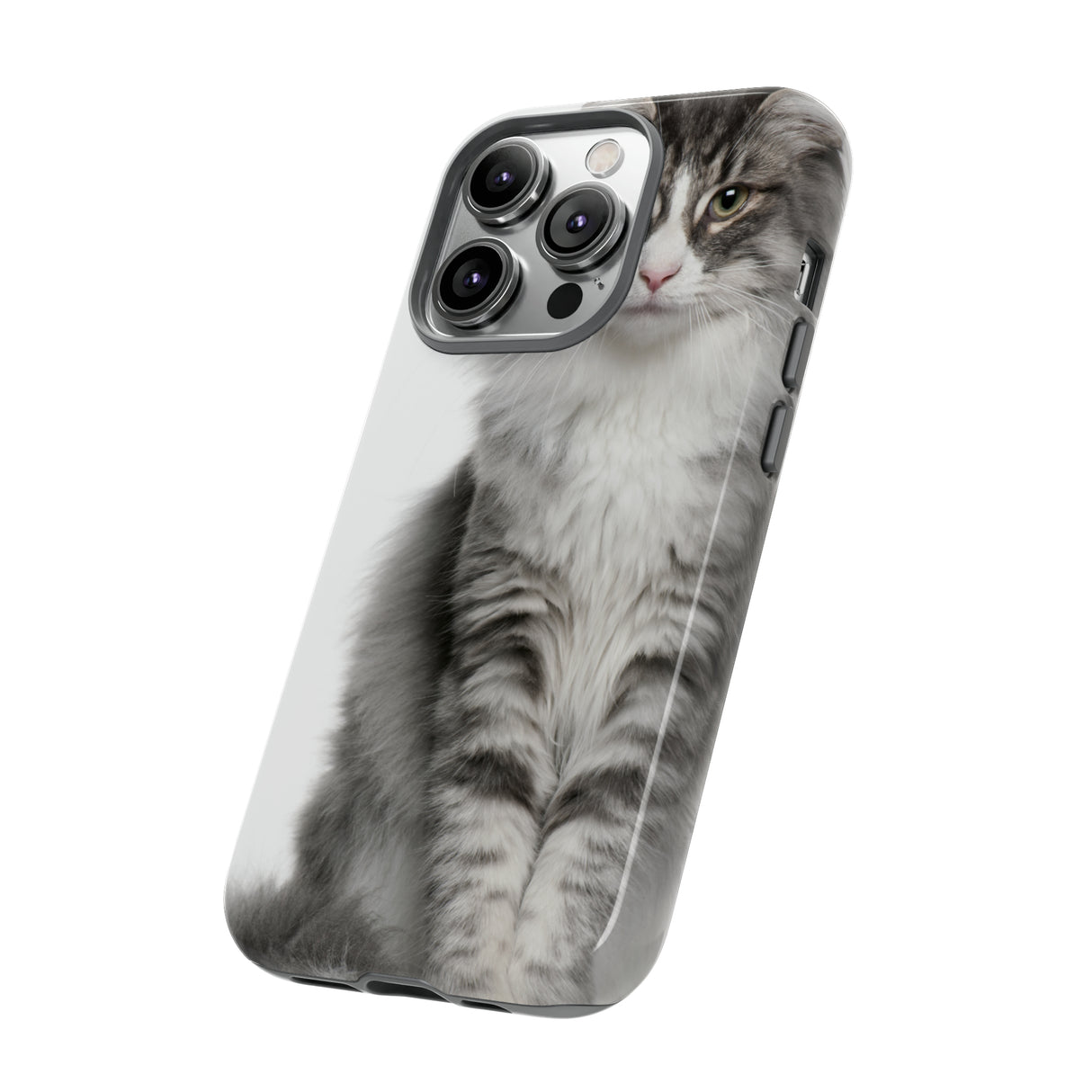 Forest Cat - Protective Phone Case