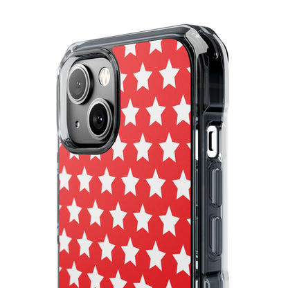 Red Star Symmetry iPhone Case - Impact