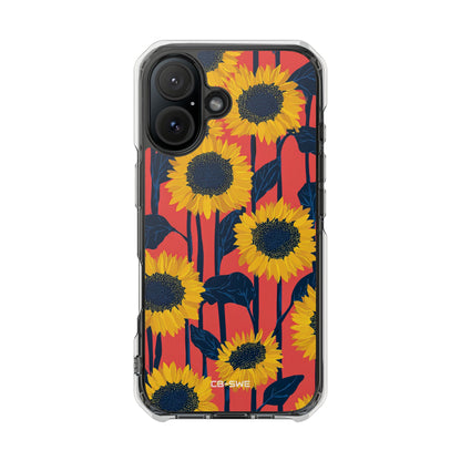 Vibrant Sunflower Rhythm iPhone Case - Impact