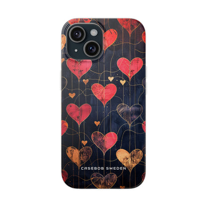 Gradient Heartflow Harmony iPhone 15 - Flexi Phone Case