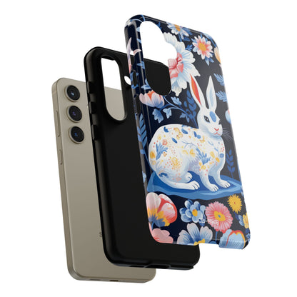 Floral Rabbit Dances - Samsung Case
