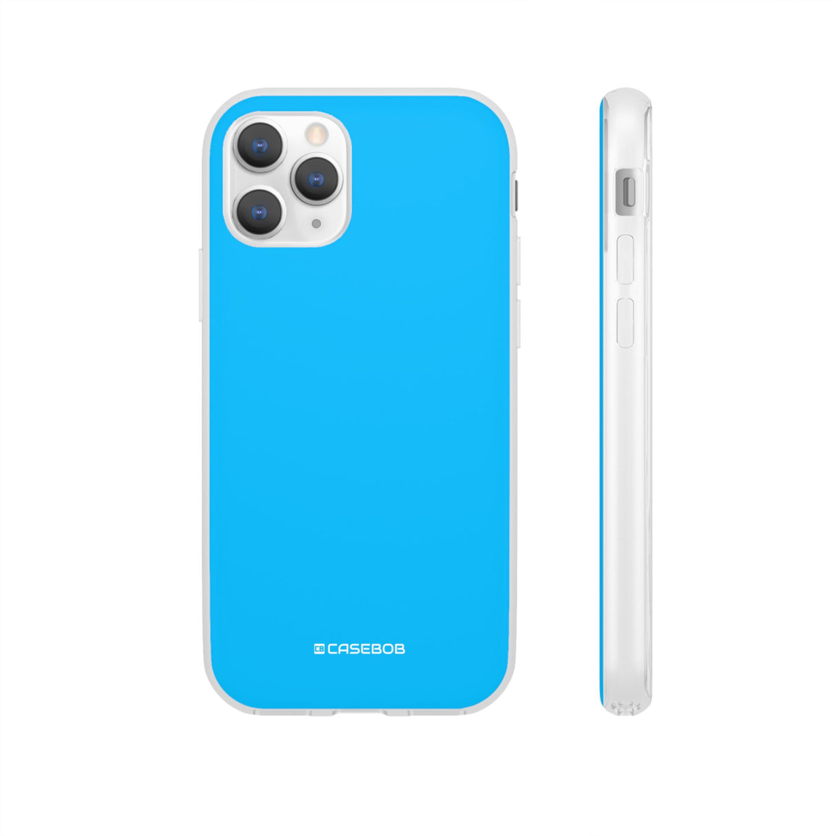 Deep Sky Blue | Phone Case for iPhone (Flexible Case)