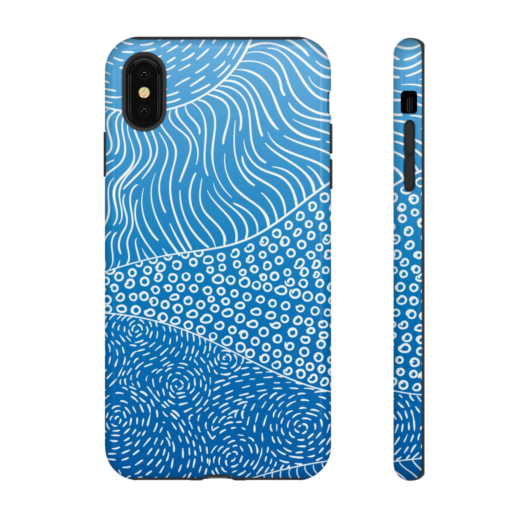 Abstract Landscape Hills - Protective Phone Case