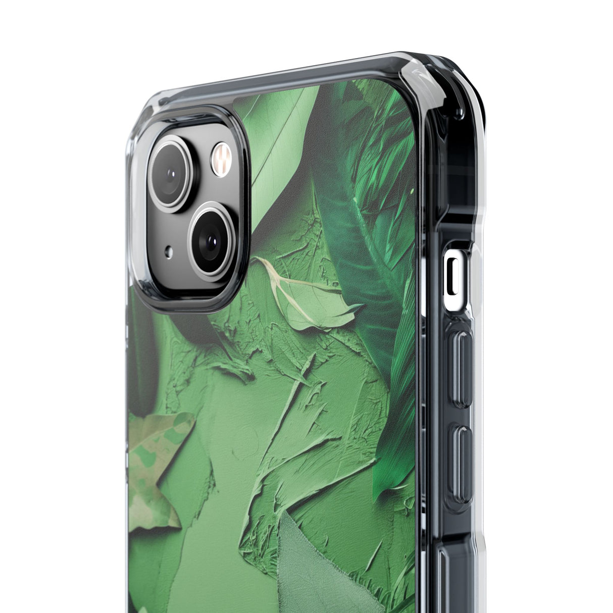 Pantone Greene Design | Handyhülle für iPhone (Clear Impact Case – magnetisch)