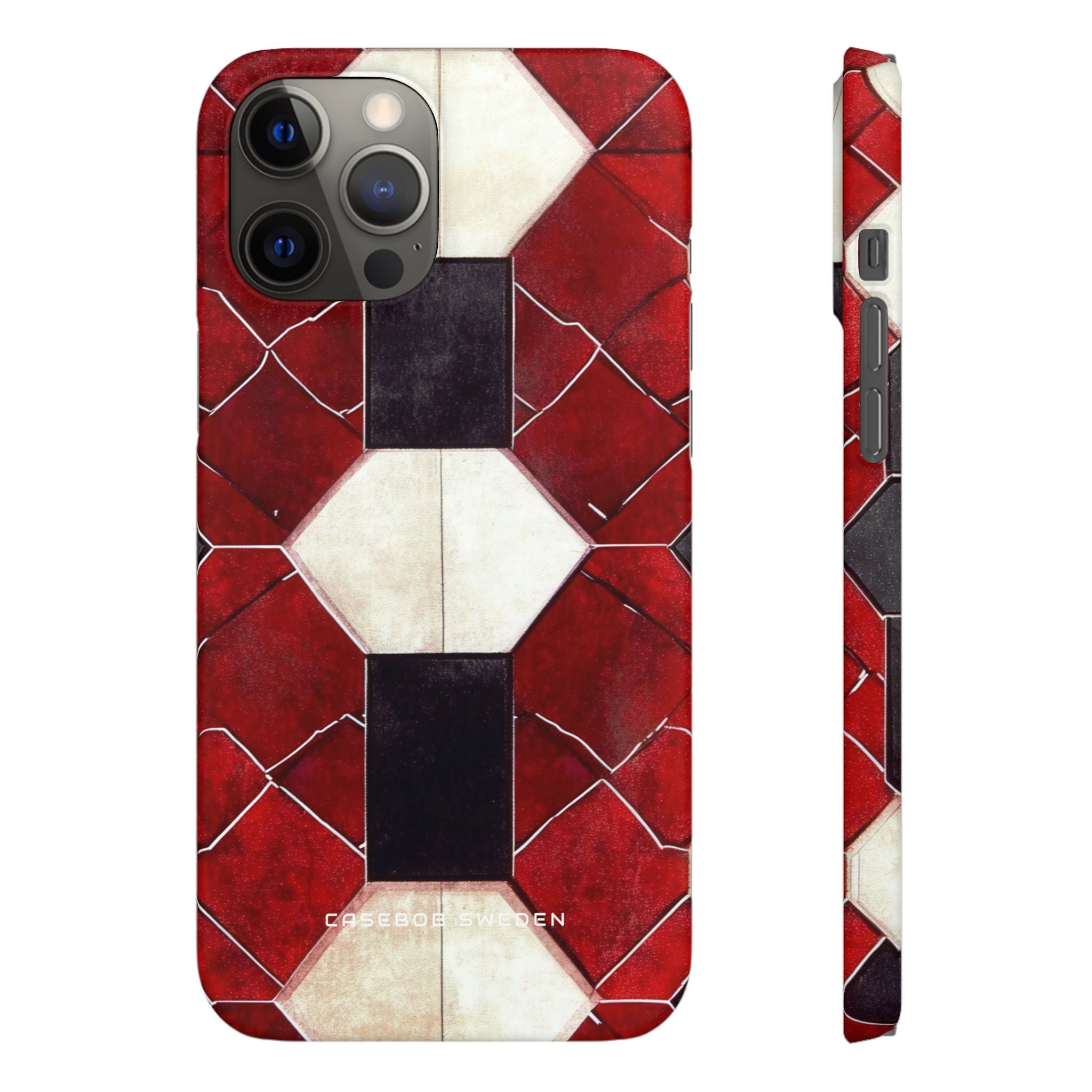 Gothic Hexagon Symmetry iPhone 12 - Slim Phone Case