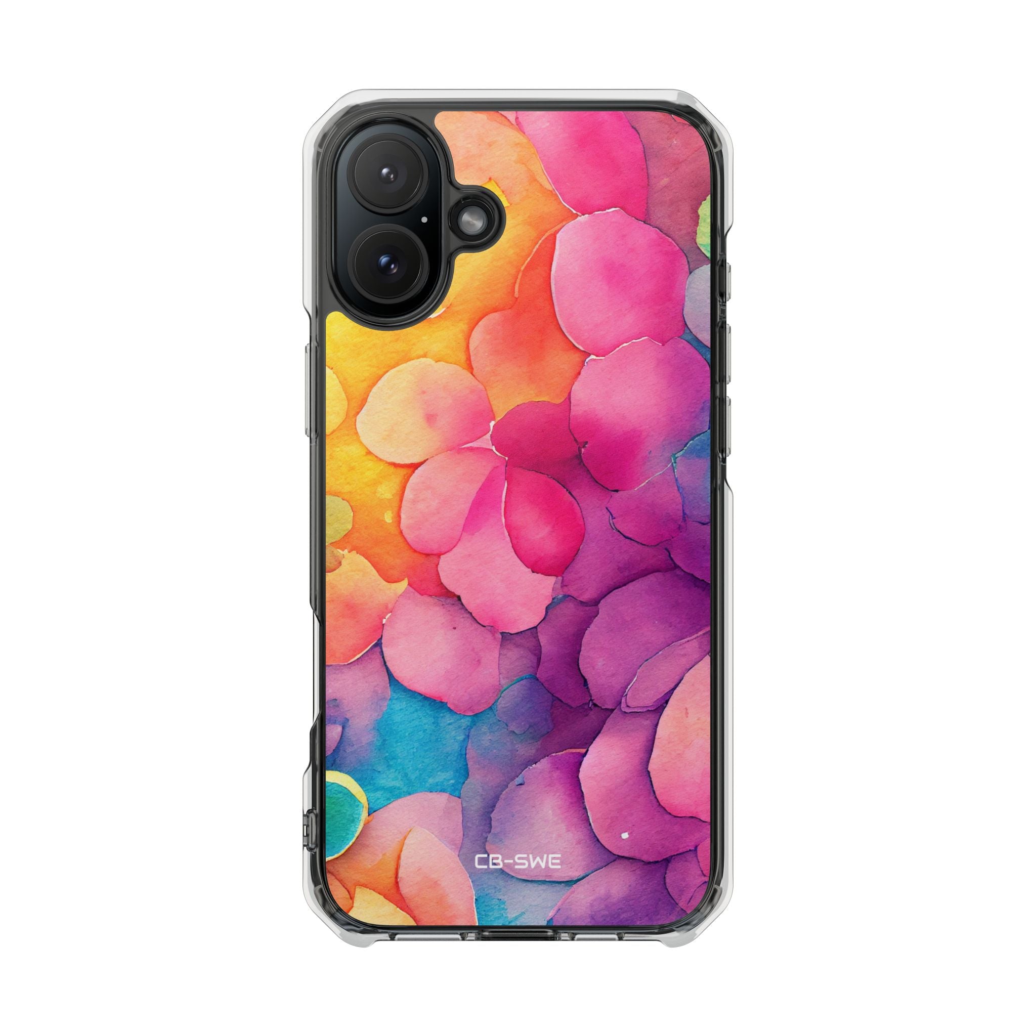 Vibrant Petal Fusion iPhone Case - Impact