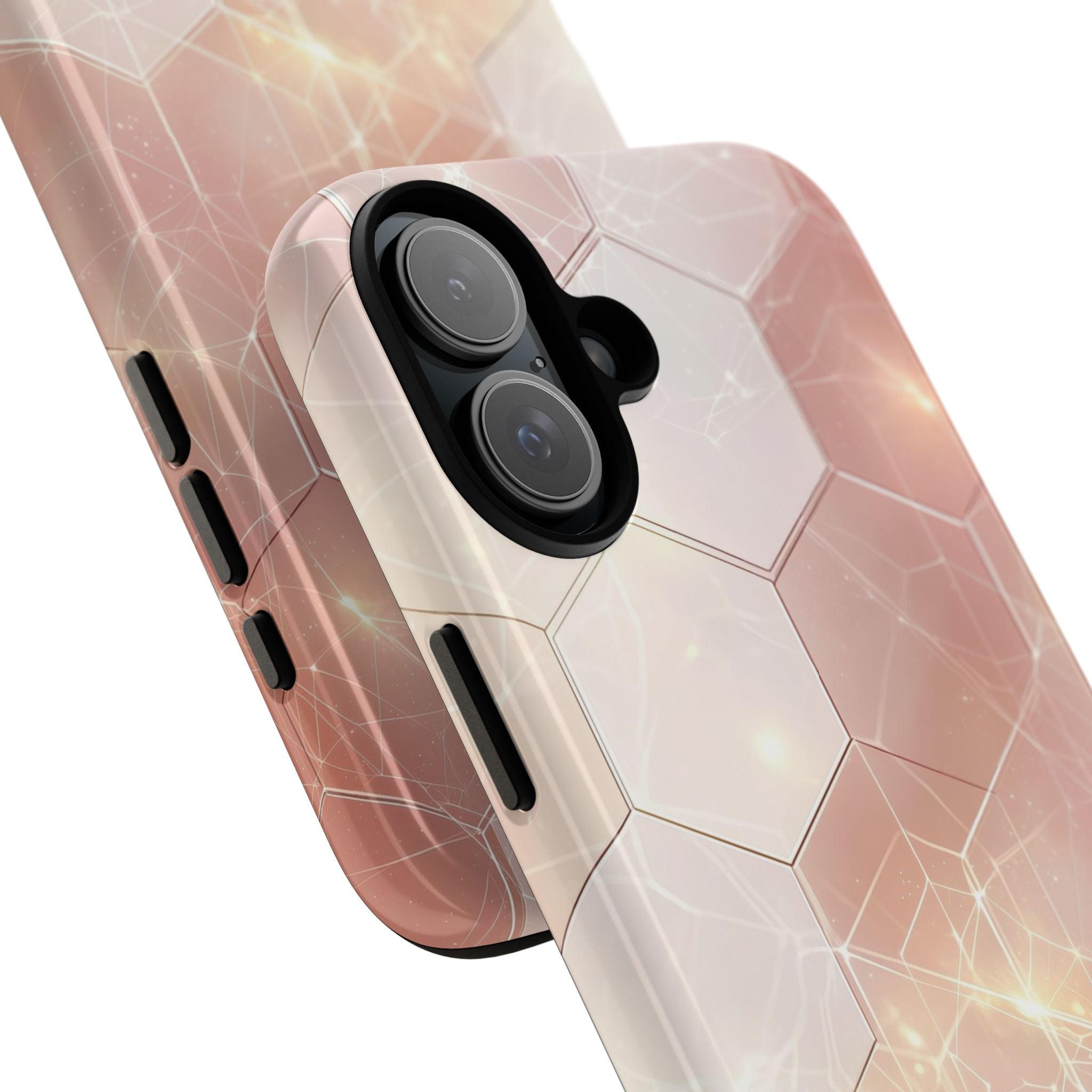 Hexagons Reflect Light - iPhone Case