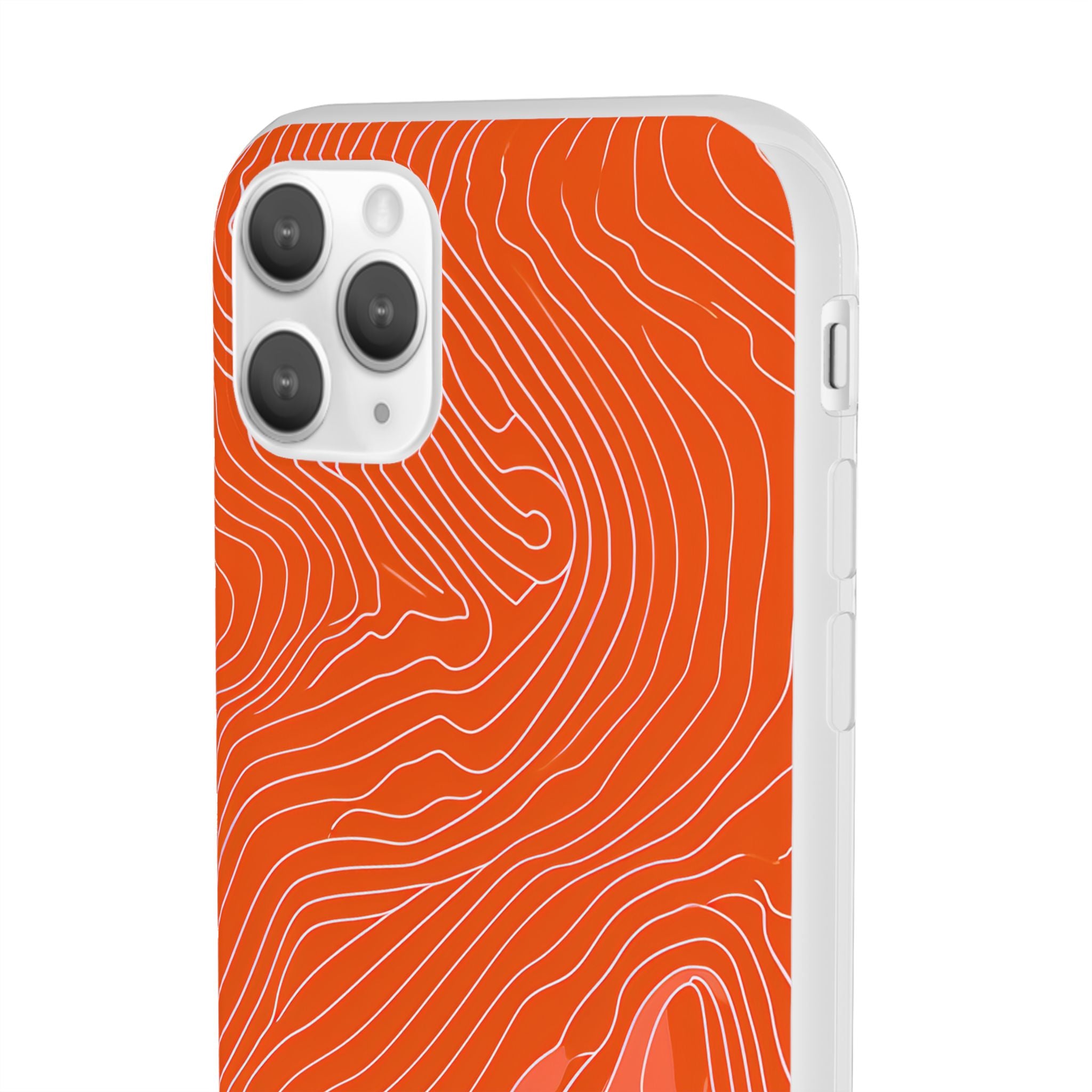 Pantone Tangerine  | Phone Case for iPhone (Flexible Case)