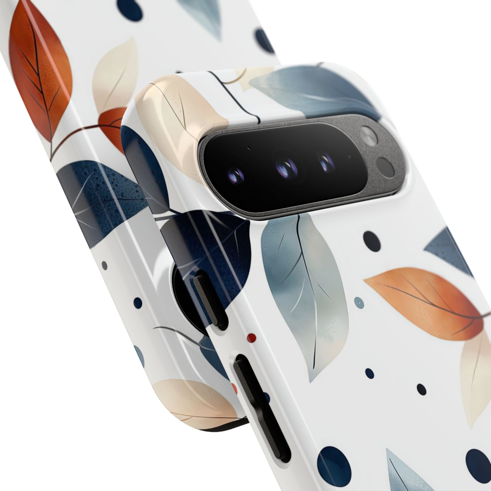 Leaves And Circles - Google Pixel Case