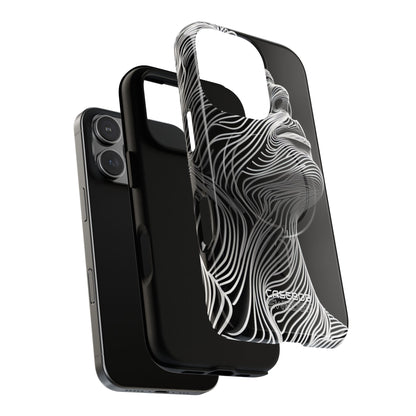 Fluid Face Lines iPhone 16 - Tough+