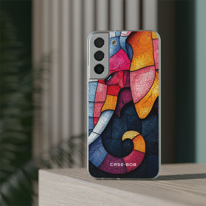 Elephant Mosaic Samsung S22 Plus Case - Soft