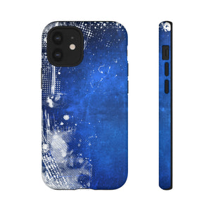 Grunge Blue - Protective Phone Case