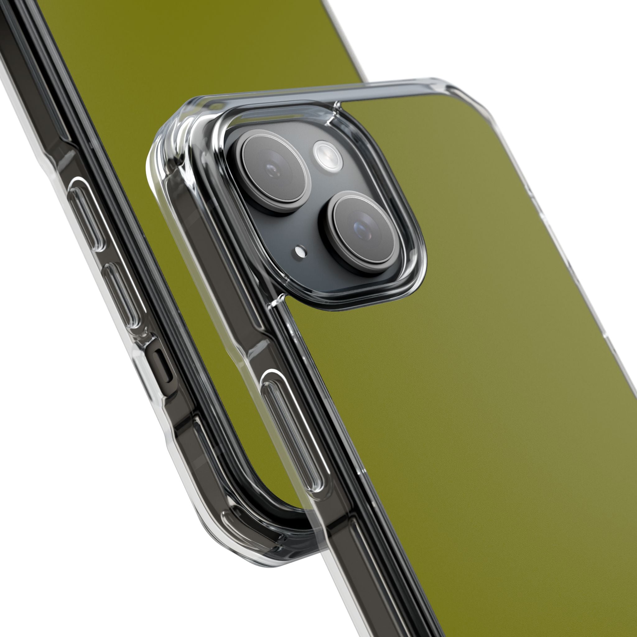 Olive iPhone 15 - Clear Impact Phone Case