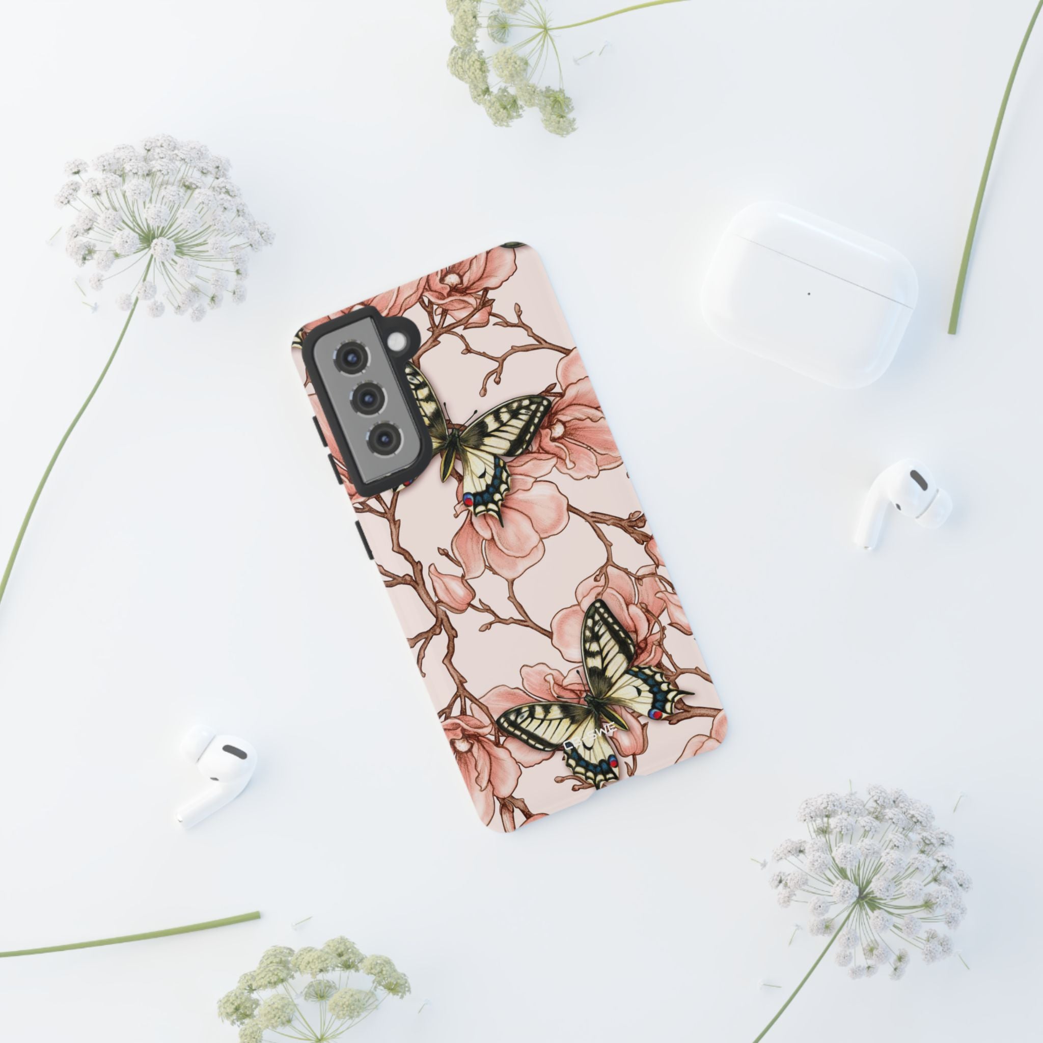 Butterflies and Magnolias Harmony - Samsung Case
