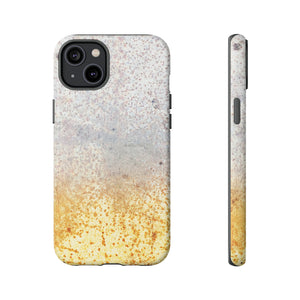 Gold Abstract - Protective Phone Case