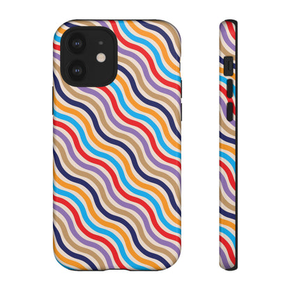 Thin wave Line - Protective Phone Case