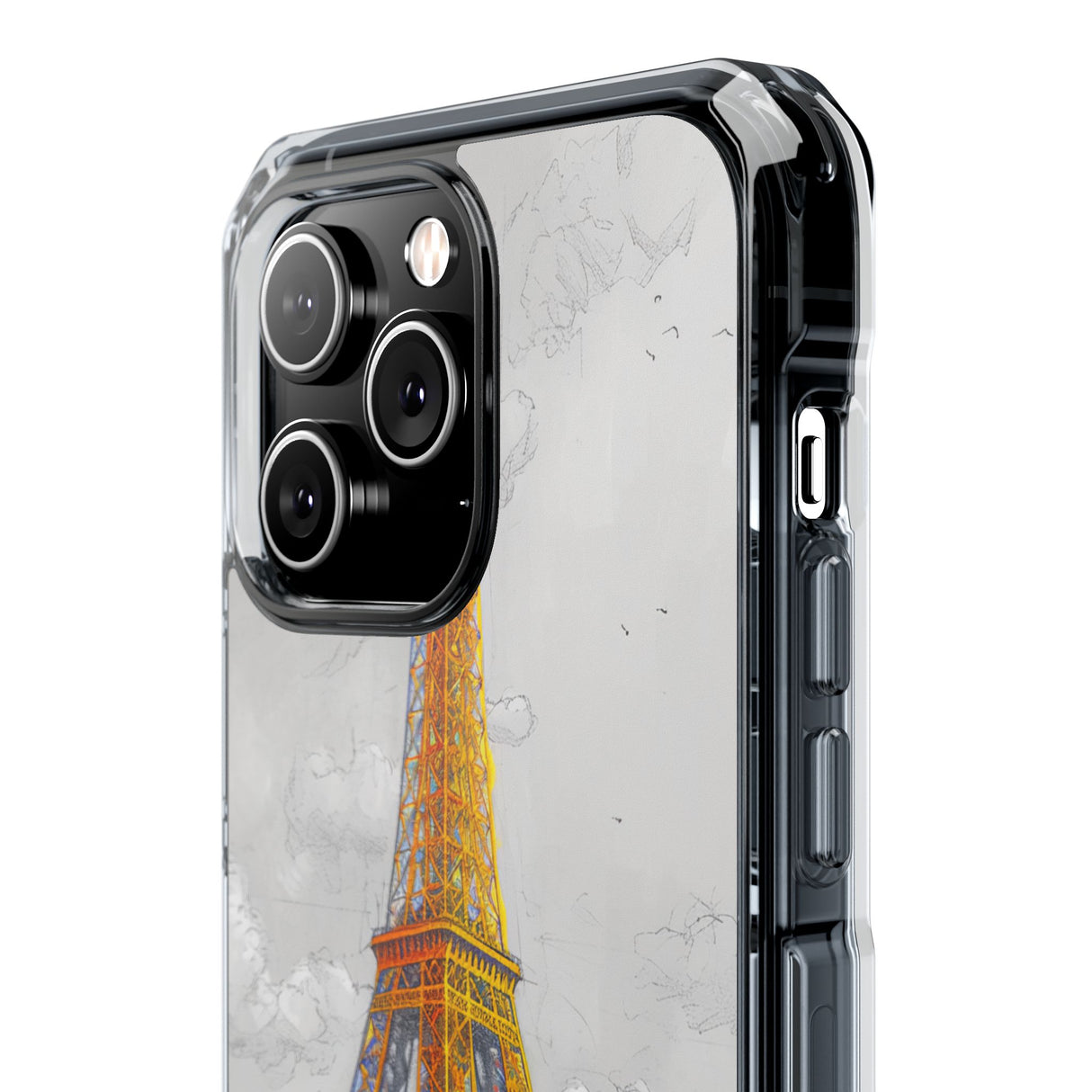 Autumnal Parisian Glow - Phone Case for iPhone (Clear Impact - Magnetic)