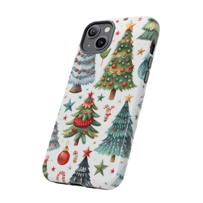 Whimsical Trees Sparkle - iPhone Case