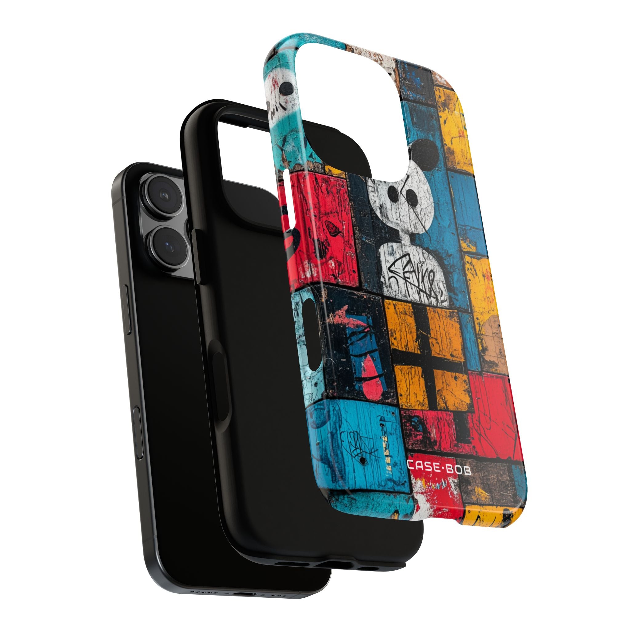 Panda Gridscape iPhone 16 Pro Case - Tough