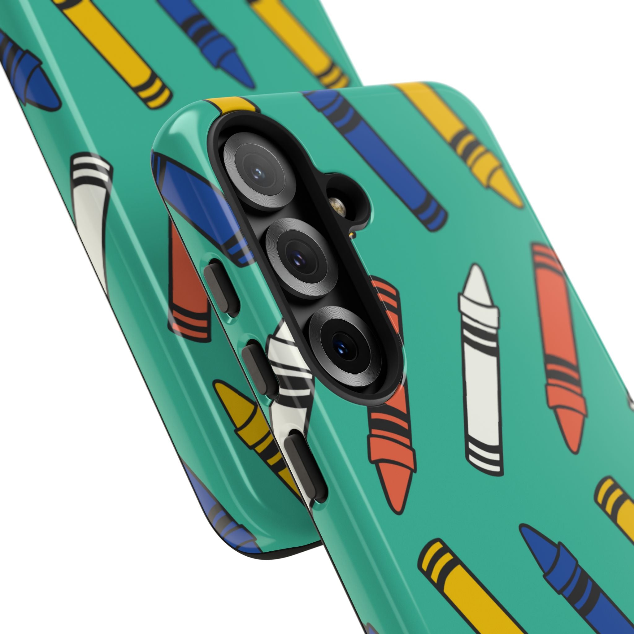 Crayons Dance Playfully - Samsung Case