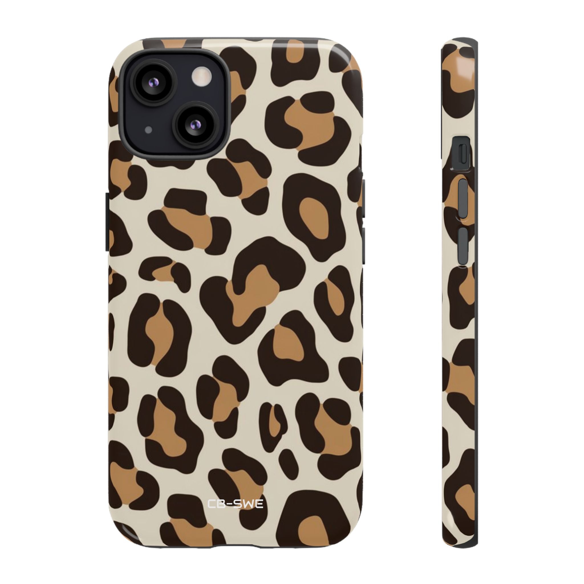Leopard Print Elegance - iPhone Case