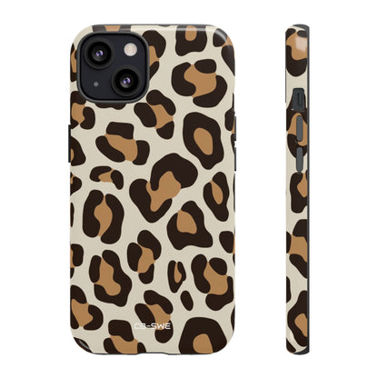Leopard Print Elegance - iPhone Case