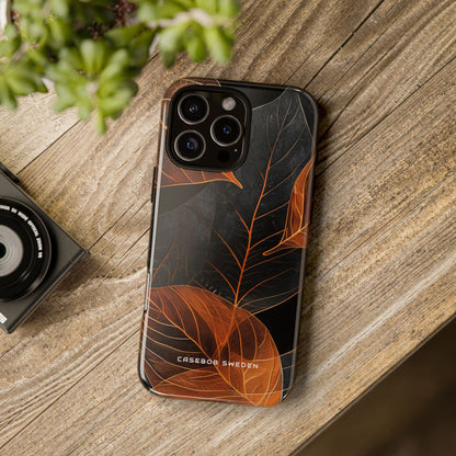 Autumn Leaf Elegance iPhone 16 - Tough Phone Case