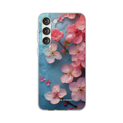 Blossom Serenity Case - Flexi Samsung S23 Phone Case