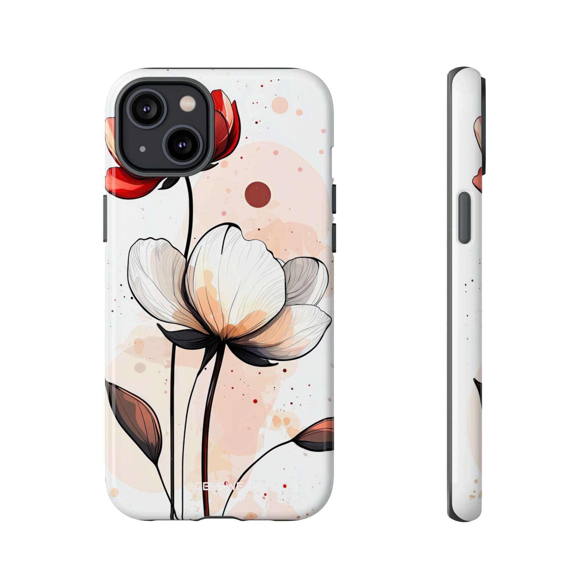Vibrant Floral Elegance - iPhone Case