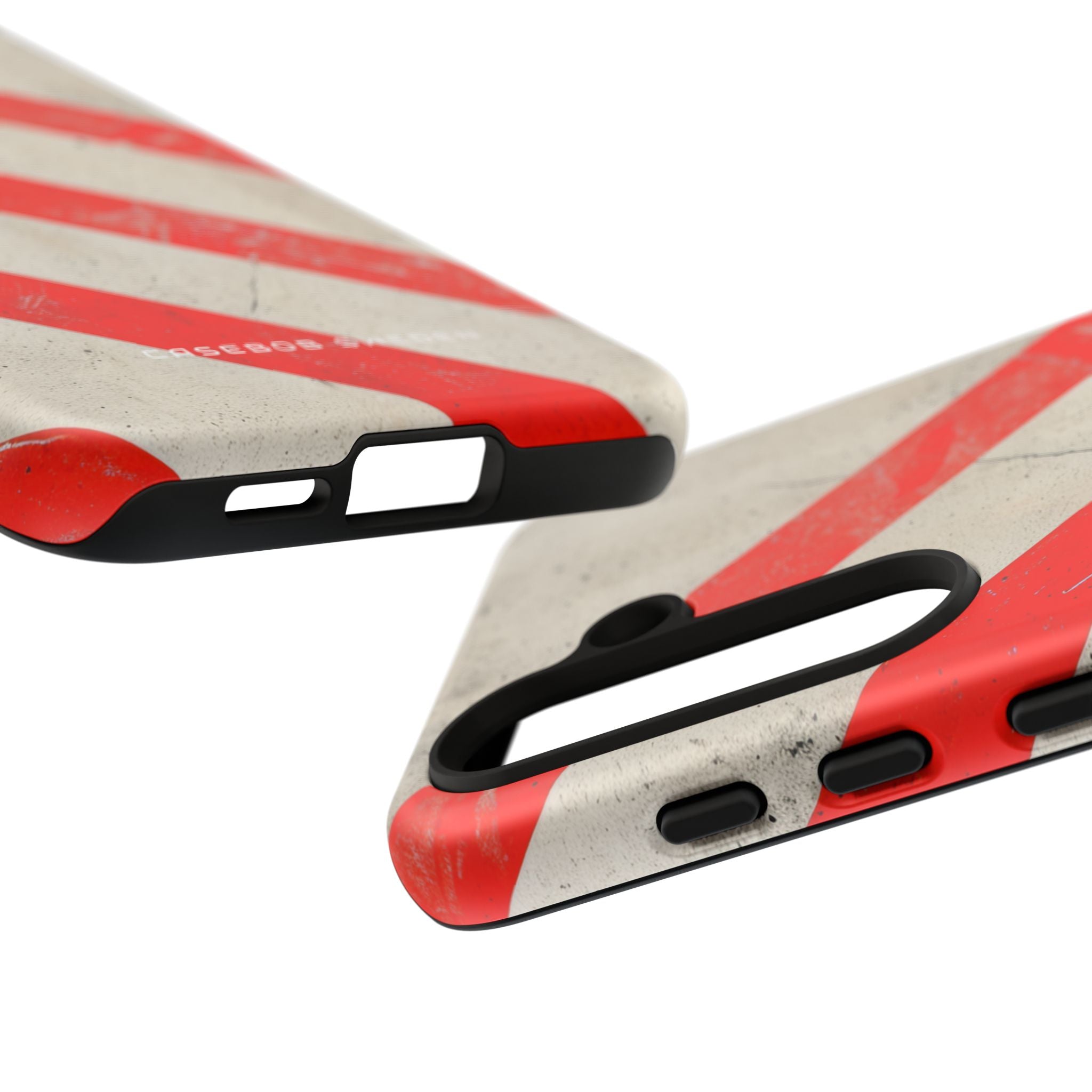 Striker Crimson Stripes Samsung S24 - Tough Phone Case