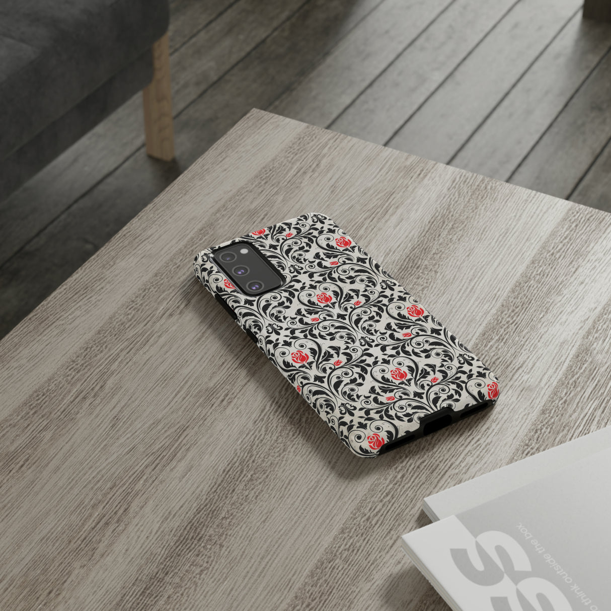 Centti Gothic Flower - Protective Phone Case