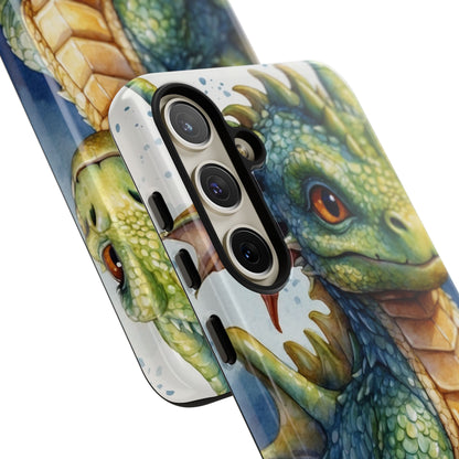Green Dragon Smiles - Samsung Case