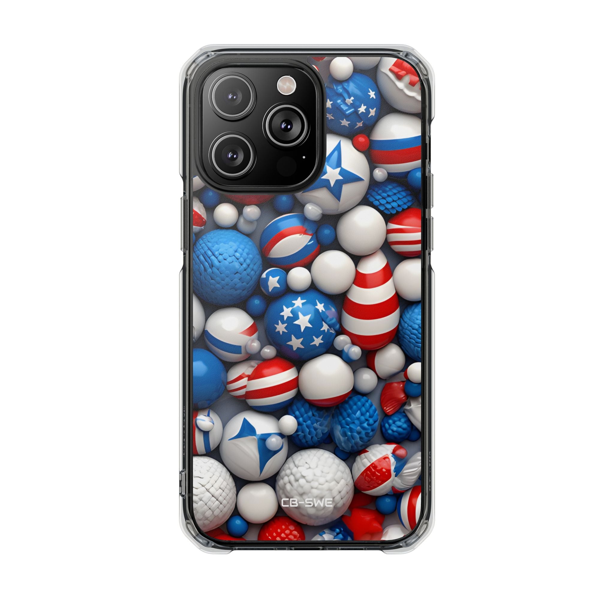 Festive Spheres Cluster iPhone Case - Impact