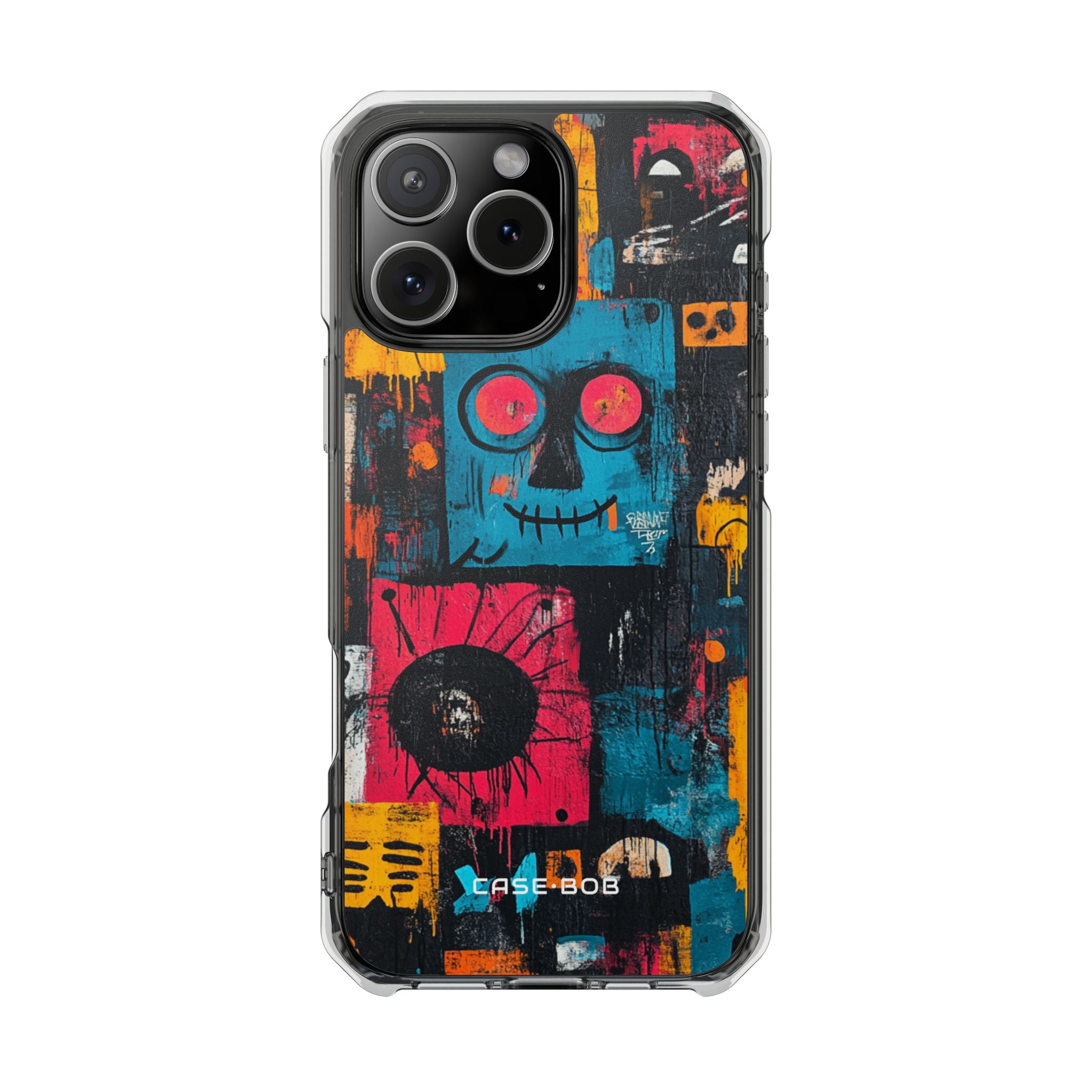 Blue Stitch Smile iPhone 16 Pro Max Case - Impact