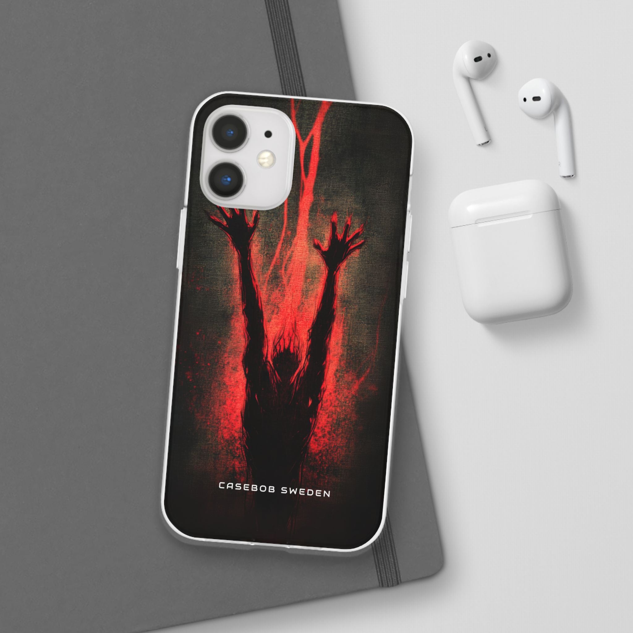 Gothic Crimson Ascension iPhone 12 - Flexi Phone Case