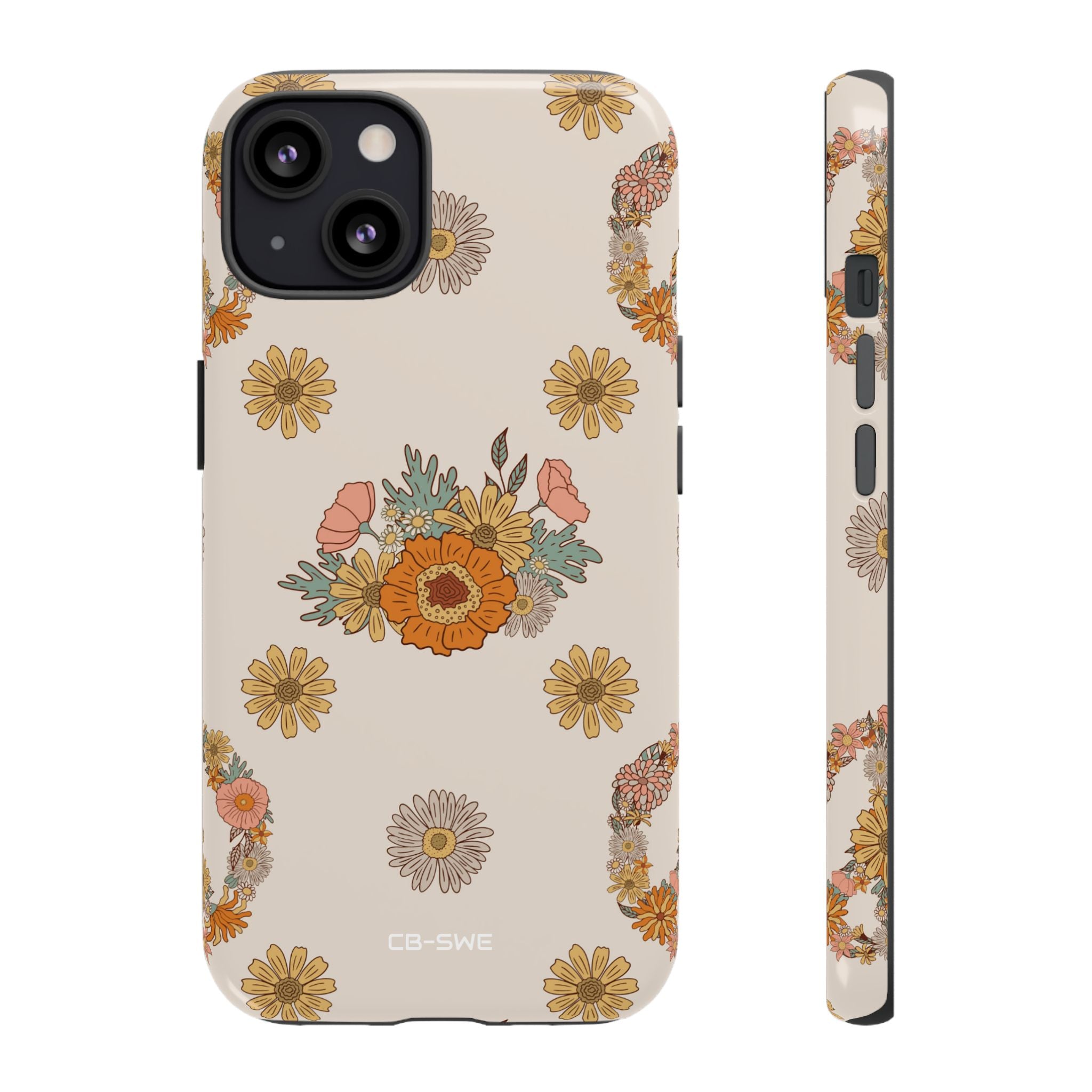 Floral Peace Harmony - iPhone Case