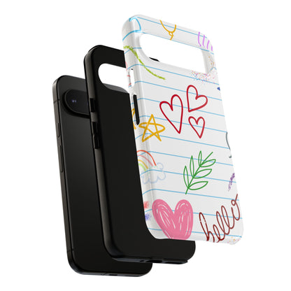 Hearts Dance Happily - Google Pixel Case