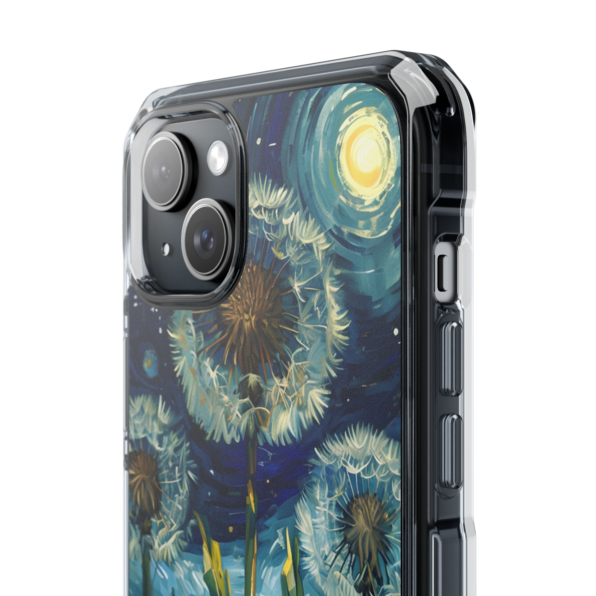 Dandelions Under Starlight iPhone Case - Impact