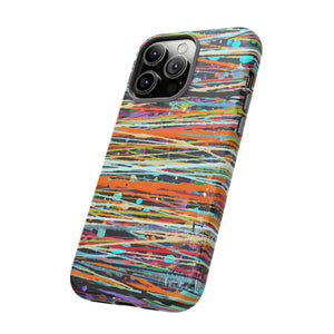 Oil painting - Stripe - Protective Phone Case