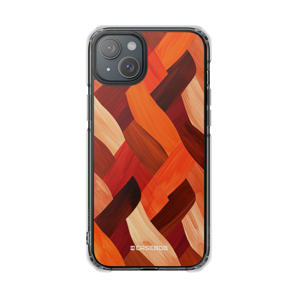 Warm Pantone Pattern | Phone Case for iPhone (Clear Impact Case - Magnetic)