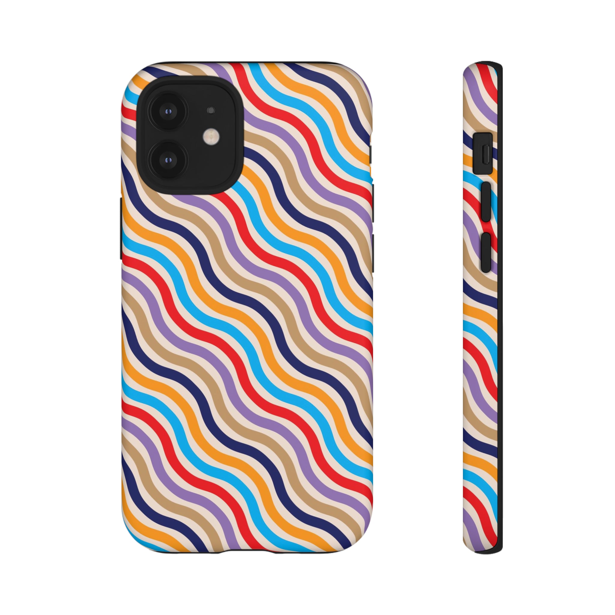 Thin wave Line - Protective Phone Case