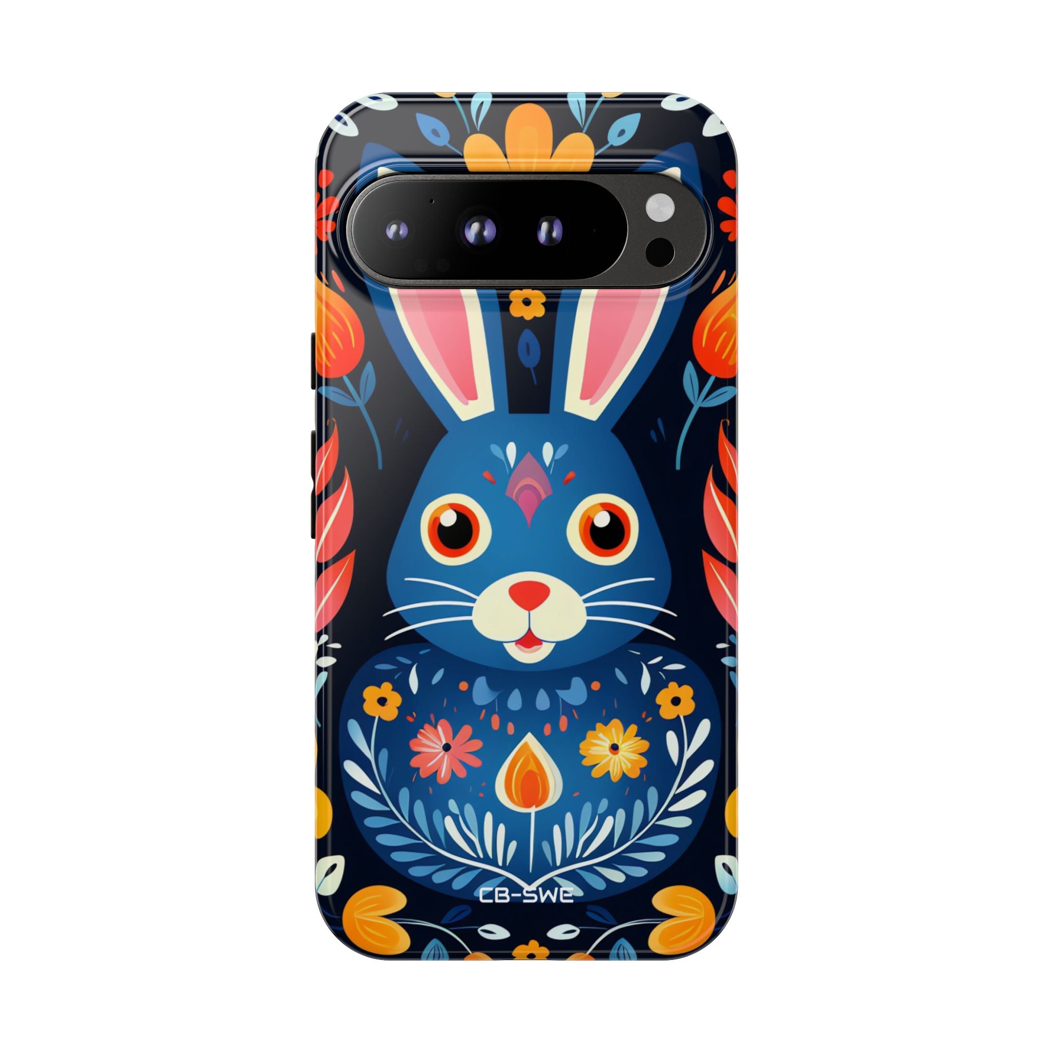 Bunny Jumps Joyfully - Google Pixel Case