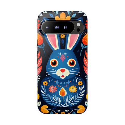 Bunny Jumps Joyfully - Google Pixel Case
