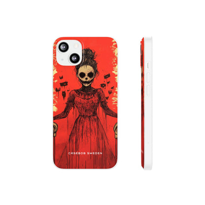 Haunting Scarlet Descent iPhone 13 - Flexi Phone Case