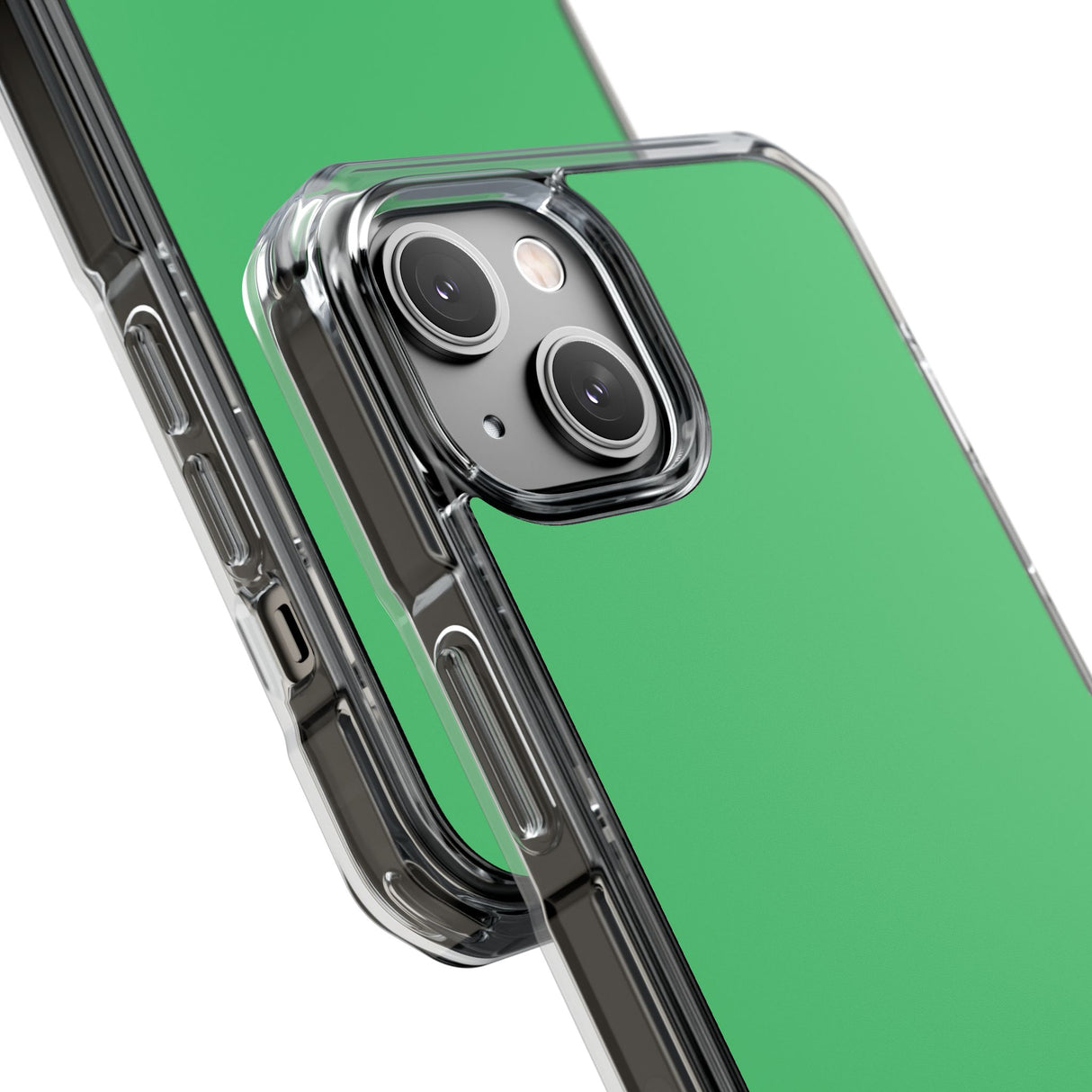 Emerald Green | Phone Case for iPhone (Clear Impact Case - Magnetic)