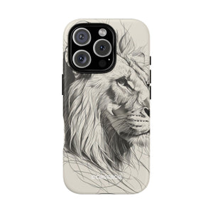 Majestic Lion: Minimalist Elegance - for iPhone 16