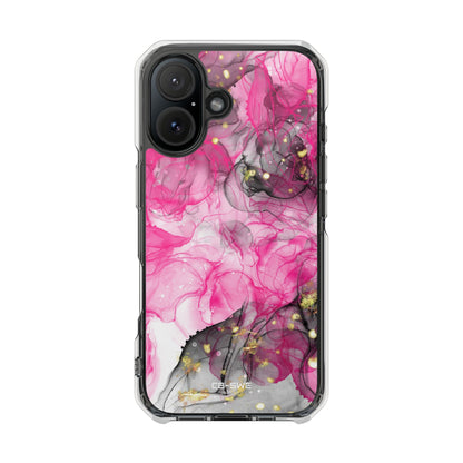 Vibrant Pink Swirls iPhone Case - Impact